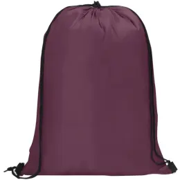 Altitude Daily 190T Drawstring Bag Maroon